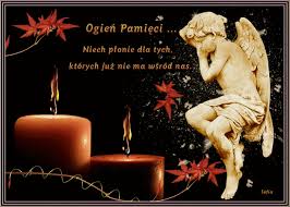 Śpiący aniołek dzień zadumy